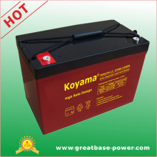 95 Ah 12V High Rate Discharge VRLA Battery for European Market